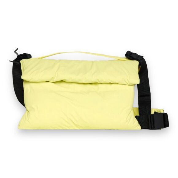 RAINS Bag Mens Yellow Waterproof Puffer Crossbody Gorpcore Bright Sporty Spring - Picture 10 of 11